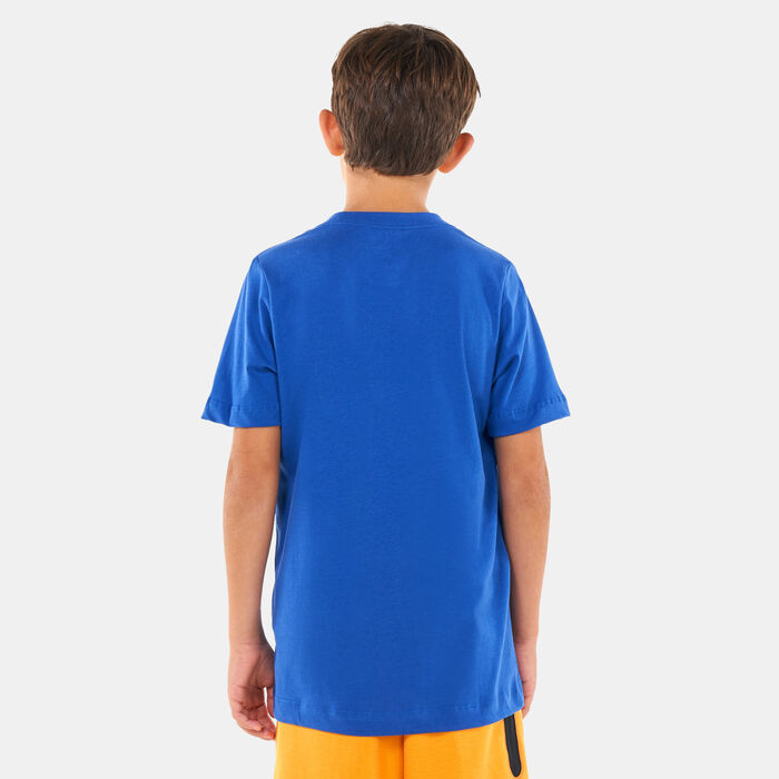 Nike Kids' Sportswear T-Shirt (Older Kids) Blue Nike Kids' Sportswear T-Shirt (Older Kids) Blue image number 1