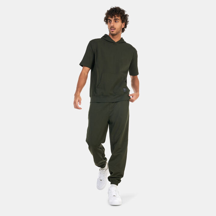 Sun and Sand Sports Men's Interlock Hoodie Green Sun and Sand Sports Men's Interlock Hoodie Green image number 2