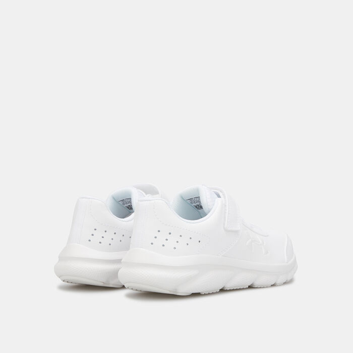 Under Armour Kids' Assert 8 Uniform Synthetic Running Shoe (Older Kids) White Under Armour Kids' Assert 8 Uniform Synthetic Running Shoe (Older Kids) White image number 2
