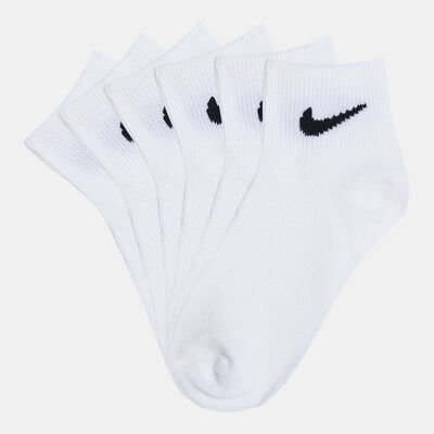 Nike Kids' Colourful Pack Socks (6 Pack) White