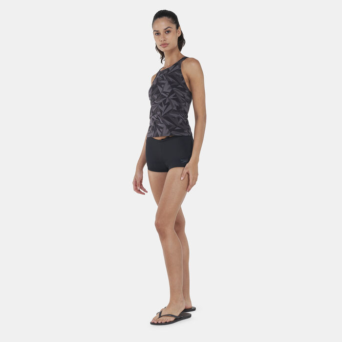 Speedo Women's Hyperboom Tankini and Shorts Set Black Speedo Women's Hyperboom Tankini and Shorts Set Black image number 0