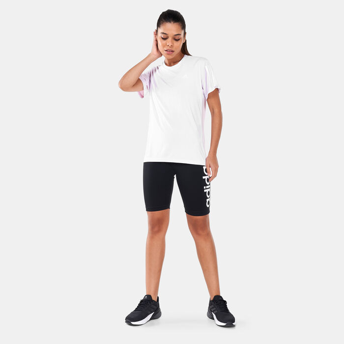 adidas Women's Own the Run T-Shirt Pink adidas Women's Own the Run T-Shirt Pink image number 2