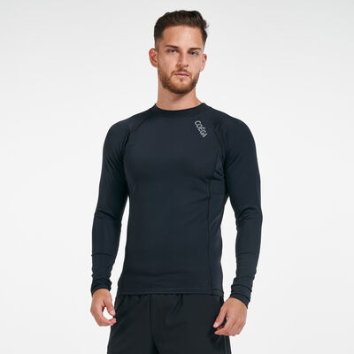 COEGA Men's Long Sleeves Rashguard Black COEGA Men's Long Sleeves Rashguard Black