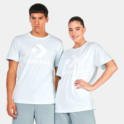 Converse Go-To Star Chevron Logo T-Shirt Blue