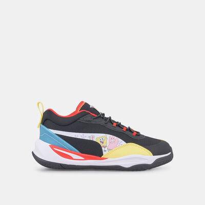PUMA Kids' X SpongeBob Playmaker Shoe Black