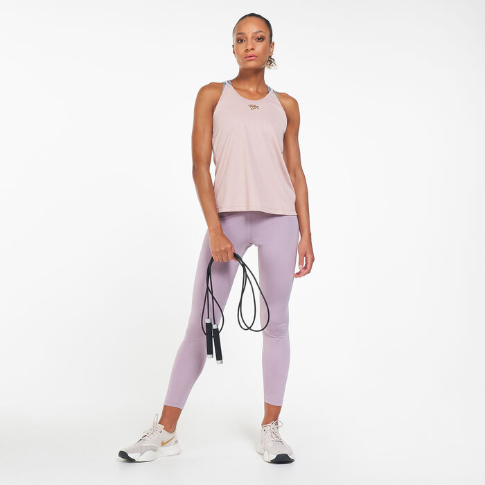 Nike Women's Femme Elastika Training Tank Top Pink Nike Women's Femme Elastika Training Tank Top Pink image number 2