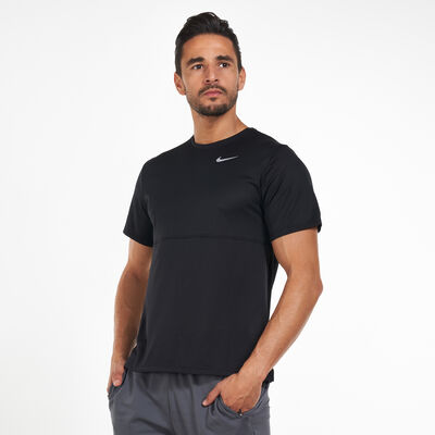 Nike Men's Breathe Run T-Shirt Black