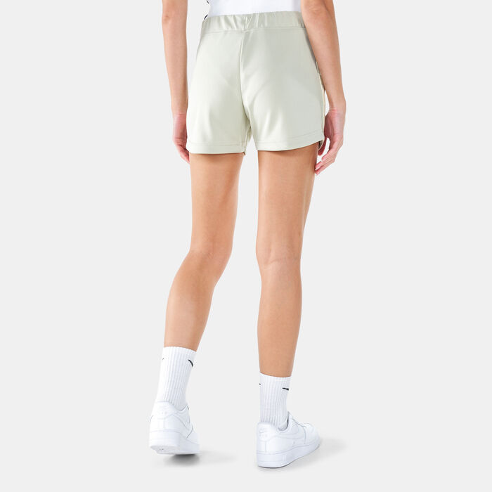 Nike Women's Sportswear Logo Tape Shorts White Nike Women's Sportswear Logo Tape Shorts White image number 1