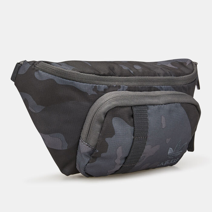 adidas Originals Men's Camo Waist Bag Grey adidas Originals Men's Camo Waist Bag Grey image number 2