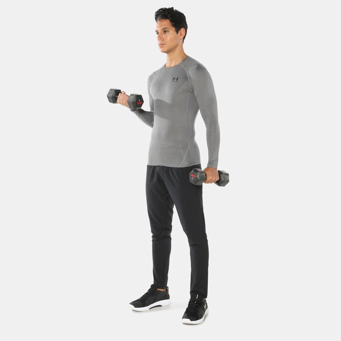 Under Armour Men's HeatGear Armour Training Top Grey image number 2