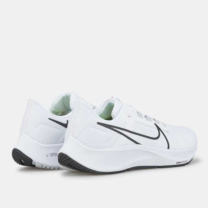 Nike Men's Air Zoom Pegasus 38 Running Shoe White image number 3