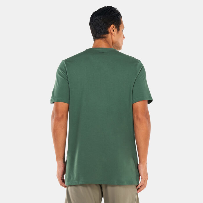 adidas Men's Strength Logo T-Shirt Green adidas Men's Strength Logo T-Shirt Green image number 1