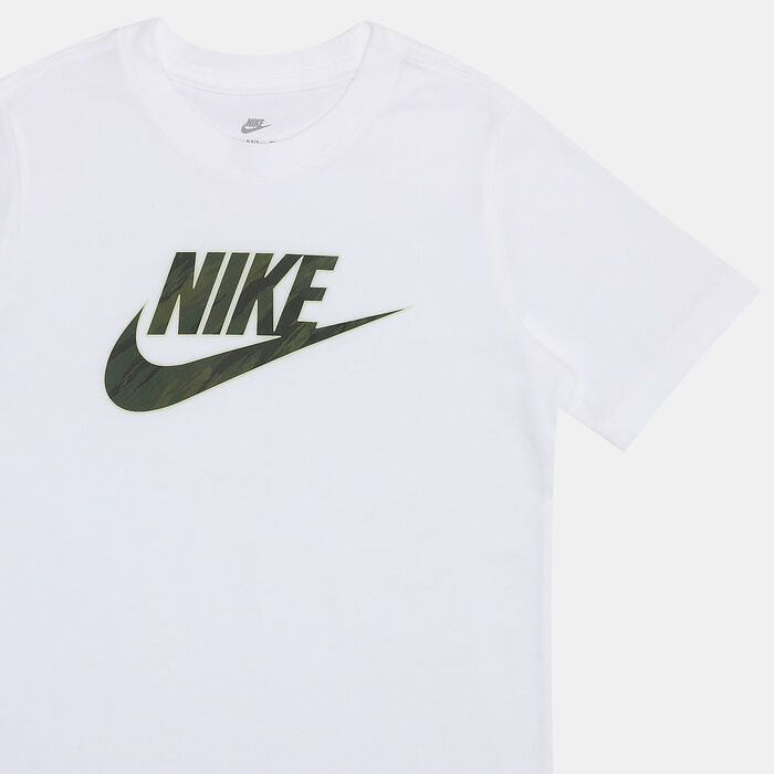 Nike Kids' Sportswear Camo Futura T-Shirt White Nike Kids' Sportswear Camo Futura T-Shirt White image number 2