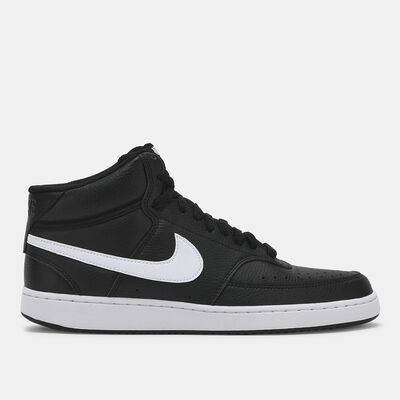 Nike Men's Court Vision Mid Next Nature Shoes Black