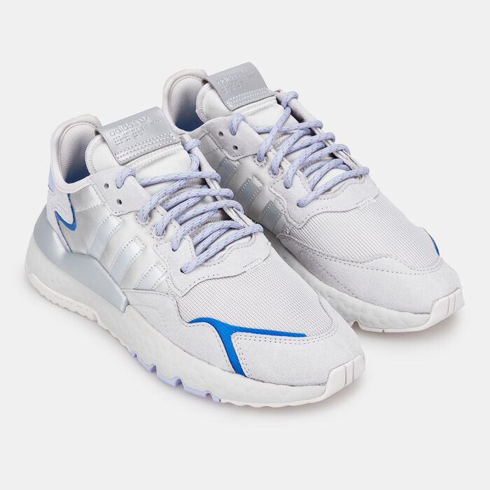 adidas Originals Women's Nite Jogger Shoe Grey image number 1