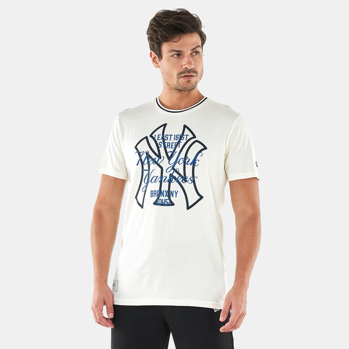 New Era Men's New York Yankees Heritage T-Shirt White image number 0