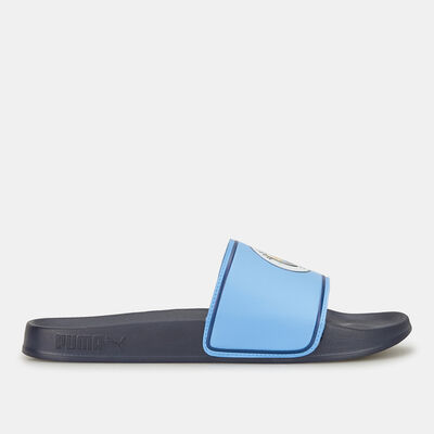 PUMA Men's Man City Leadcat 2.0 Slides Blue