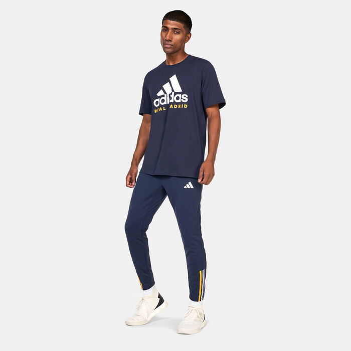 adidas Men's Real Madrid DNA Graphic T-Shirt Blue adidas Men's Real Madrid DNA Graphic T-Shirt Blue image number 2
