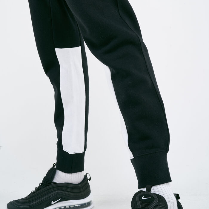 Nike Men's Sportswear Fleece Tracksuit Black Nike Men's Sportswear Fleece Tracksuit Black image number 3