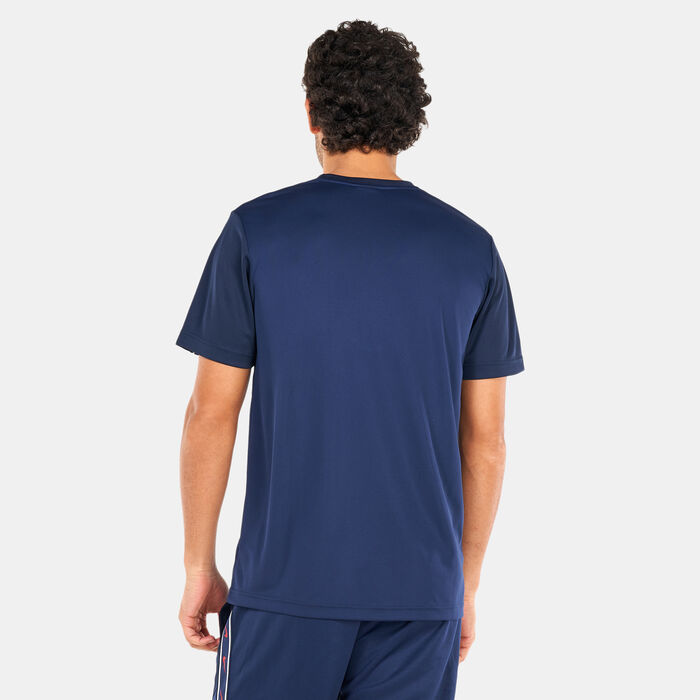 Nike Men's Sportswear Repeat T-Shirt Blue Nike Men's Sportswear Repeat T-Shirt Blue image number 1