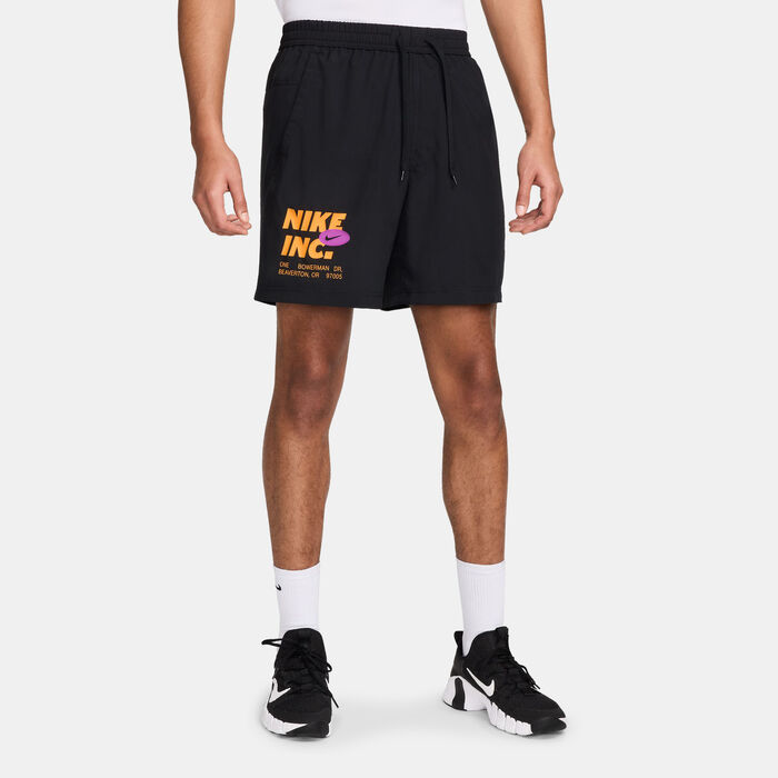 Nike Men's Form Dri-FIT Fitness Training Shorts Black Nike Men's Form Dri-FIT Fitness Training Shorts Black image number 0
