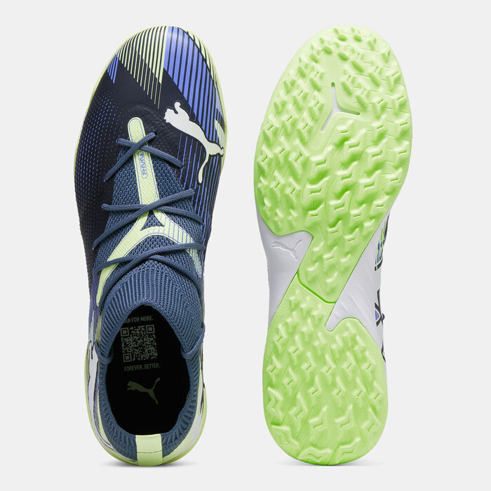 PUMA Men's FUTURE 7 MATCH Turf Ground Football Shoes White PUMA Men's FUTURE 7 MATCH Turf Ground Football Shoes White image number 3