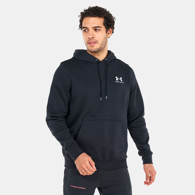 Under Armour Men's UA Essential Fleece Hoodie Black