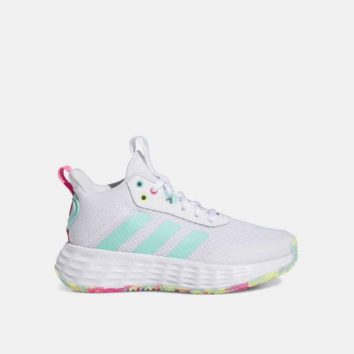 adidas Kids' Ownthegame 2.0 Shoe White adidas Kids' Ownthegame 2.0 Shoe White image number 0