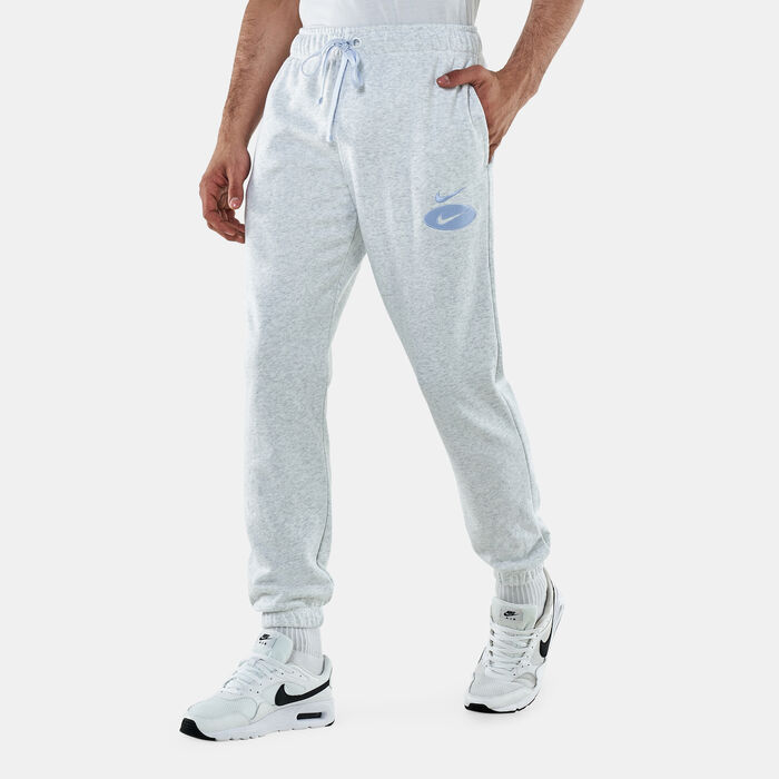 Nike Men's Sportswear Swoosh League French Terry Joggers Ivory image number 0