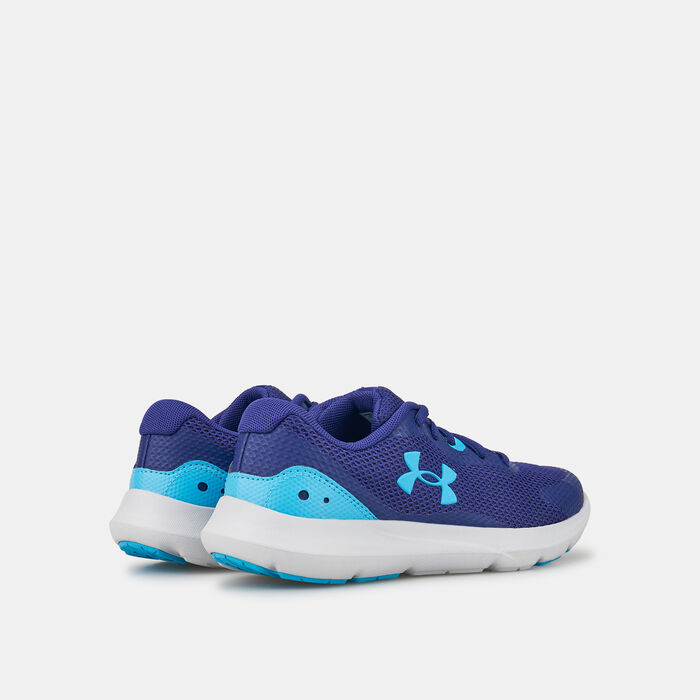 Under Armour Kids' Surge 3 Running Shoe Blue Under Armour Kids' Surge 3 Running Shoe Blue image number 2