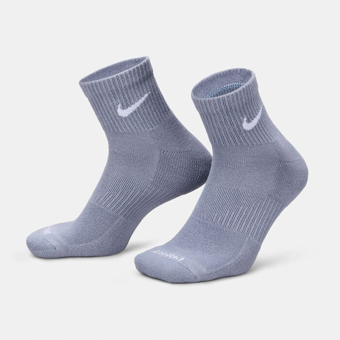 Nike Everyday Plus Cushioned Training Ankle Socks (3 Pairs) Multi Nike Everyday Plus Cushioned Training Ankle Socks (3 Pairs) Multi image number 0
