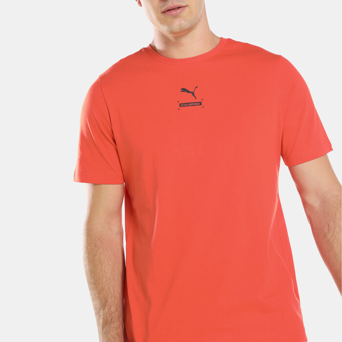 PUMA Men's Better T-Shirt Orange PUMA Men's Better T-Shirt Orange image number 3