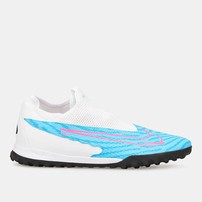 Nike Men's Phantom GX Academy Turf Ground Football Shoe Blue