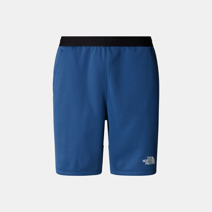 The North Face Men's Mountain Athletics Fleece Shorts Blue image number 0