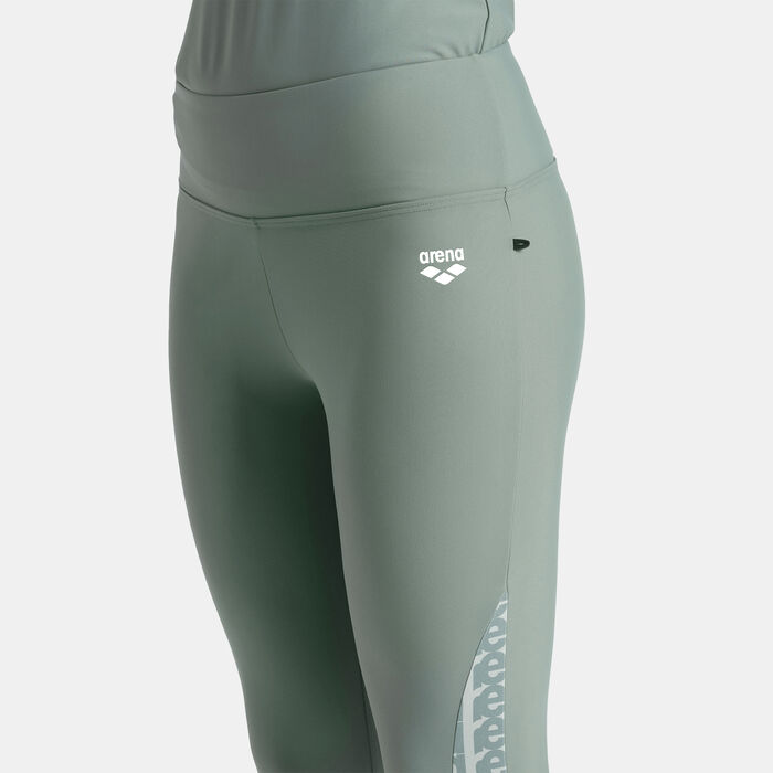 Arena Women's Modesty Swimming Leggings Multi Arena Women's Modesty Swimming Leggings Multi image number 4