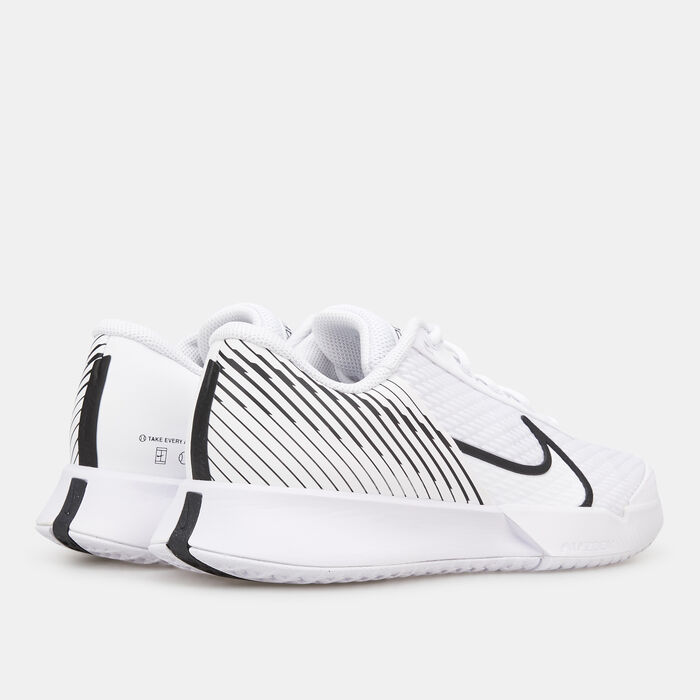 Nike Women's Court Air Zoom Vapor Pro 2 Hard Court Tennis Shoes White image number 2