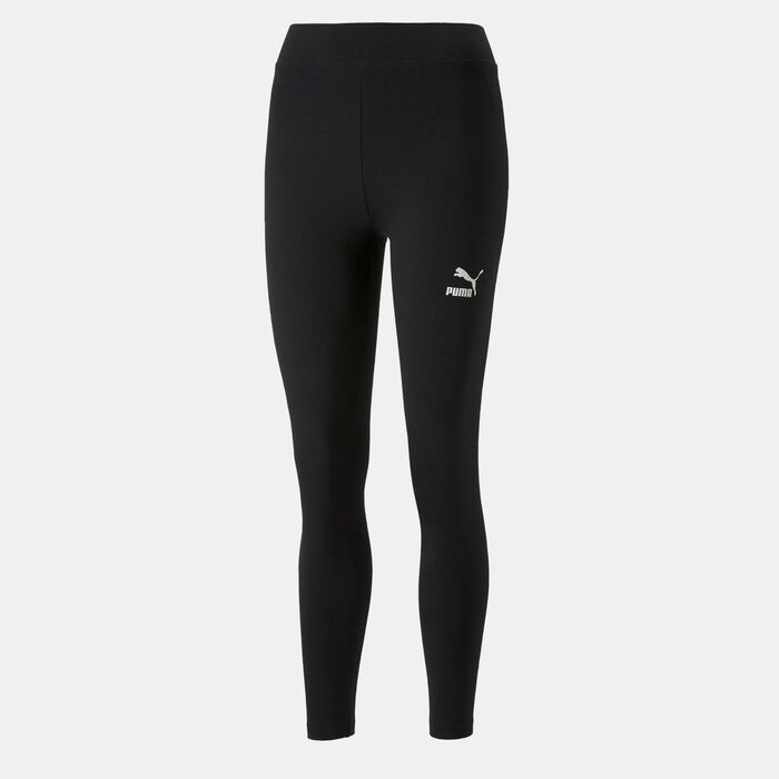 PUMA Women's Classics High Waist Leggings Black image number 0