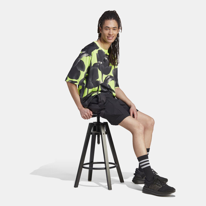 adidas Men's City Escape T-Shirt Green image number 2