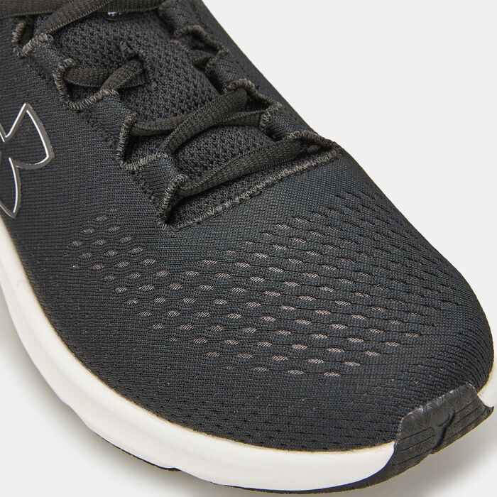 Under Armour Women's Charged Pursuit 3 Big Logo Running Shoes Black Under Armour Women's Charged Pursuit 3 Big Logo Running Shoes Black image number 5