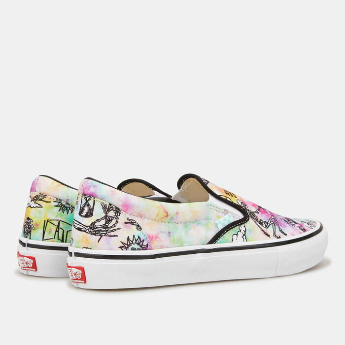 Vans Men's Shroom Doom Skate Slip-On Unisex Shoe Multi image number 2