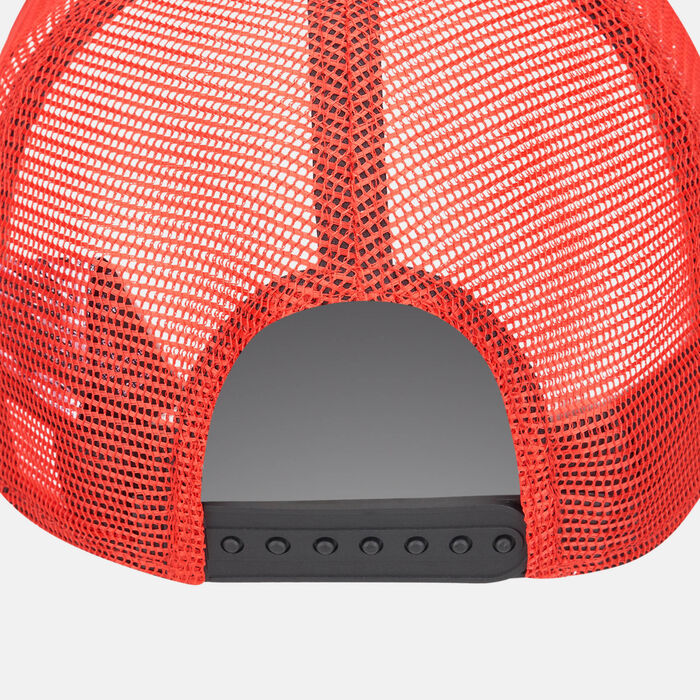 New Era Men's NBA Chicago Bulls Graphic Trucker Cap Black image number 1