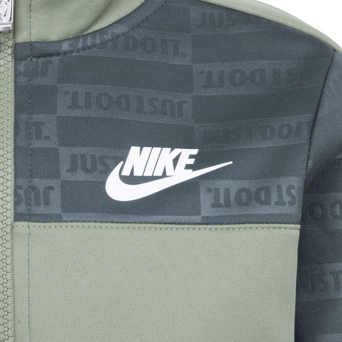 Nike Kids' Sportswear Club Tricot Tracksuit Green Nike Kids' Sportswear Club Tricot Tracksuit Green image number 5