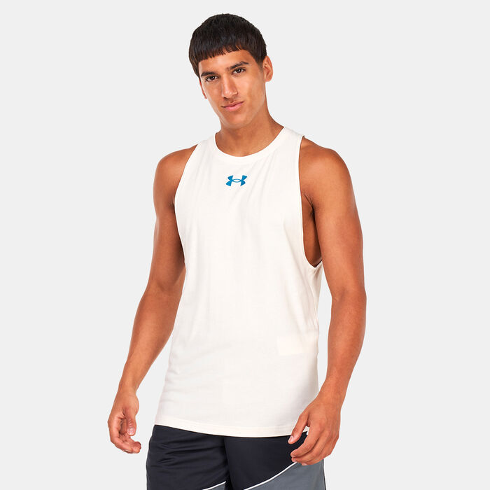 Under Armour Men's Baseline Cotton Tank Top Under Armour Men's Baseline Cotton Tank Top image number 0