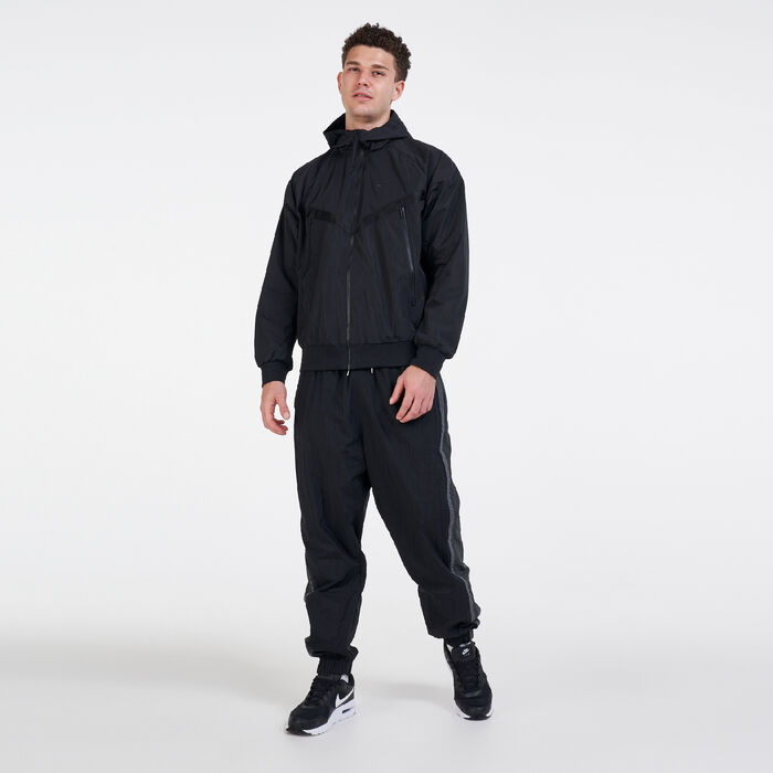 Nike Men's Sportswear Windrunner Hooded Jacket Black Nike Men's Sportswear Windrunner Hooded Jacket Black image number 2