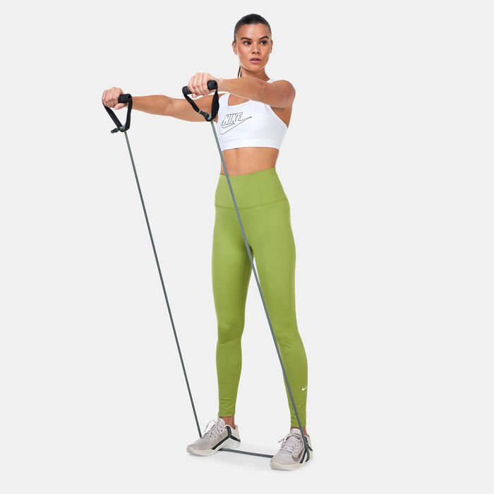 Nike Women's One High-Rise Leggings Green image number 2