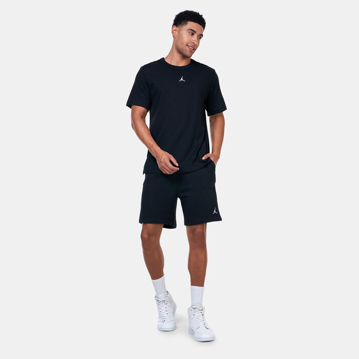 Jordan Men's Essentials Fleece Shorts Black Jordan Men's Essentials Fleece Shorts Black image number 2