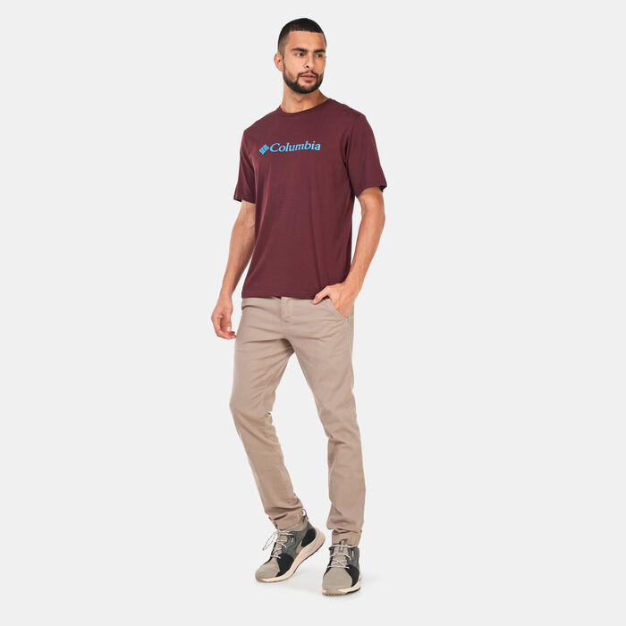 Columbia Men's CSC Basic Logo T-Shirt Purple Columbia Men's CSC Basic Logo T-Shirt Purple image number 2
