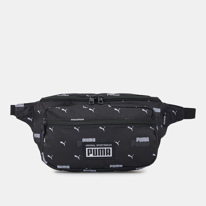 PUMA Men's Academy Waist Bag Black PUMA Men's Academy Waist Bag Black image number 0