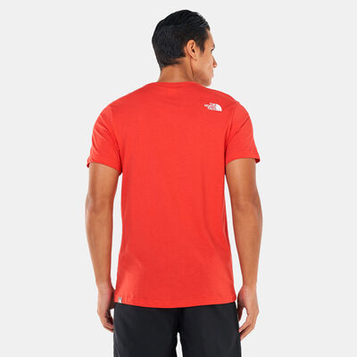 The North Face Men's Easy T-Shirt Red The North Face Men's Easy T-Shirt Red