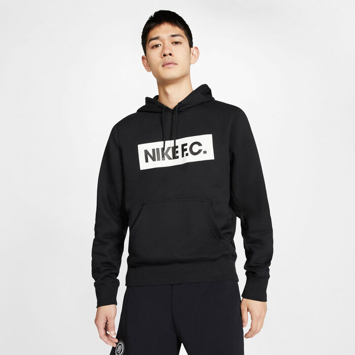 Nike Men's F.C. Essential Hoodie Black Nike Men's F.C. Essential Hoodie Black image number 0